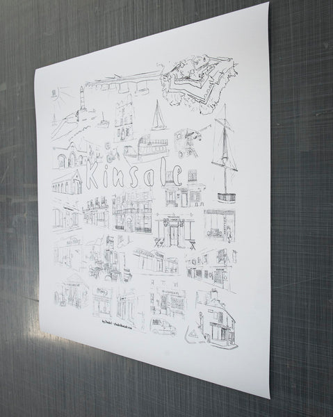 Colour-In Canvas Kinsale 60x60cm